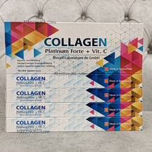 Original 5 Box Solution Collagen Platinum Forte enhance  Vitamin C FREE ... - $360.00