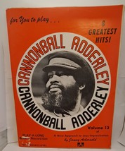 Cannanball Adderley For You To Play 8 Greatest hits volume 13 songbook - £15.68 GBP