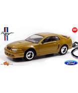  VERY RARE KEYCHAIN GOLD 98~2004 FORD MUSTANG GT/5.0 Ltd Ed. GREAT GIF - $98.98