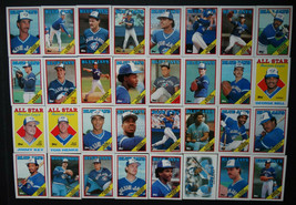1988 Topps Toronto Blue Jays Team Set of 32 Baseball Cards - £2.40 GBP