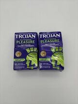 2-Pack Trojan Extended Pleasure Climax Control  Condoms 12 Count.  Exp 2027 - €16,08 EUR