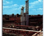 Dow Chemical Plant Midland Michigan MI UNP Chrome Postcard K18 - $4.90
