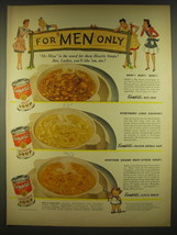 1944 Campbell&#39;s Beef Soup, Chicken Noodle Soup and Scotch Broth Advertisement - £14.61 GBP