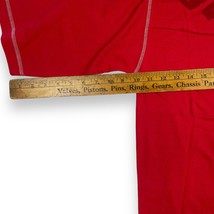 NWT Short Sleeves Long T-Shirt Red Y2K CLENCH JEANS Men&#39;s - $10.80+