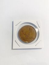 1968 Ireland 1 penny  hen harp copper coin UNC - $5.92 CAD