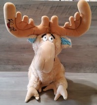 Thidwick The Big Hearted Moose Stuffed Plush 1983 Dr. Suess Vintage 18&#39;&#39; Coleco - £18.25 GBP