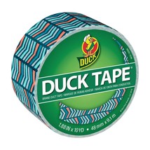 Duck Brand 285237 Printed Duct Tape Single Roll, Herringbone - £14.94 GBP