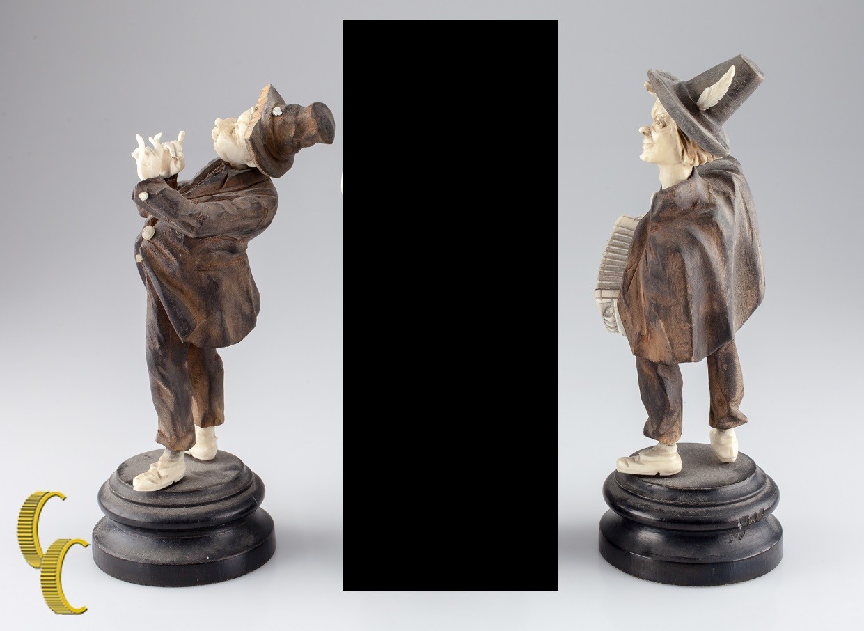 Two German 19th Century Wood Popular Musician Figurines-
show original title
... Item image 4