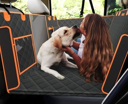 Dog Back Seat Extender, Back Seat Extender For Dogs, Hard Bottom Car Seat Cover  - $90.99