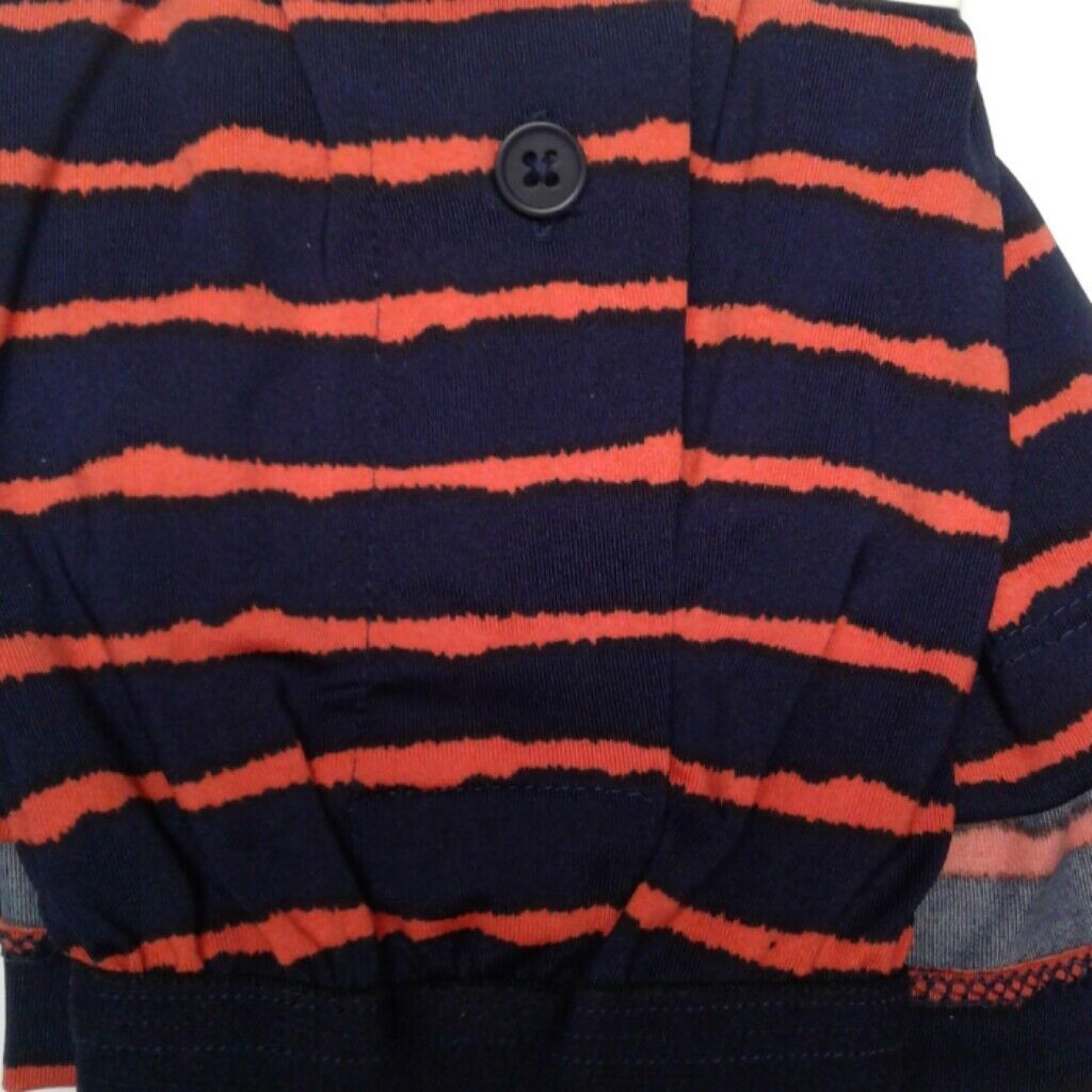 Primary image for Men's M 32 34 active boxer shorts spandex stripes NEW Blue Orange