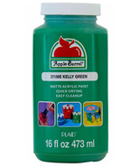 Apple Barrel Acrylic Craft Paint, Matte Finish, Kelly Green, 16 Fl. Oz. - $9.95