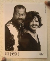 Bebe &amp; And Cece Winans Press Kit And Photo First Christmas - £20.56 GBP