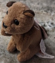NWT Vintage Gund &quot;Woodsie-O&#39;s&quot; Beaver Stuffed Animal 3.5&quot; New w/ Tags - £10.23 GBP