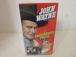SAGEBRUSH TRAIL STARRING JOHN WAYNE 1987 GOODTIMES VHS VIDEO NEW SEALED ... - $3.52