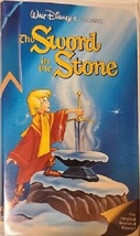 Lot of 2: Sword &amp; the Stone + Black Cauldron, VHS Disney Family Kids Movies - £9.35 GBP