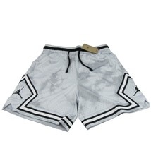 Jordan Dri-FIT Sport Diamond Shorts Mens Size Large NEW Platinum Grey DZ... - £31.28 GBP