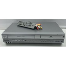 Panasonic PV-D4735s DVD VCR Combo  Vhs Player w/ Remote, Cables Hdmi Adapter - £141.33 GBP