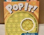 Pop It Never Ending Bubble Popping Game Chuckle &amp; Roar Yellow On The Go ... - $6.39