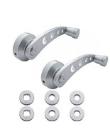 El Camino Ranchero Inside Interior Brushed Aluminum Billet Window Cranks... - $42.95
