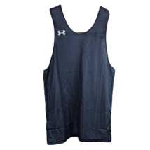 Reversible Basketball Jersey Kids Large Under Armour Blue with White - $25.99 CAD