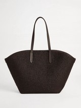 Brunello Cucinelli raffia panier shopper bag size One Size - $31,353.27 MXN