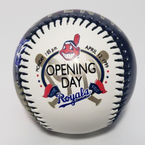 Primary image for Cleveland Indians 1999 Opening Day Baseball Royals Limited Ed. MLB Ball RARE