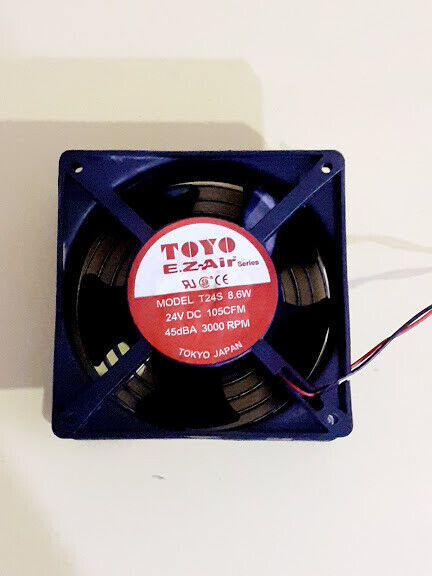 Toyo Japan T24S 24V DC 105CFM Cooling Fan Blower - $48.40