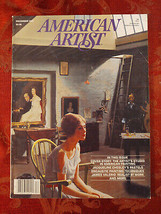 AMERICAN ARTIST December 1983 Jacqueline Chesley Eyvind Earle James Valerio - £9.06 GBP