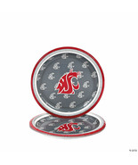 8-Count Paper Dessert Plates, Washington State Cougars - £7.81 GBP