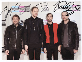 Imagine Dragons (Band) Fully Signed Photo + Coa Lifetime Guarantee - $99.99