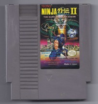 Vintage Nintendo Ninja Gaiden II The Dark Sword of Chaos Video Game NES cart - £15.43 GBP