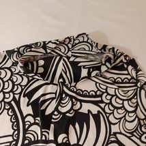 Jonathan Martin Women's Black & White Floral Skirt Size M Measured Waist 28" image 9