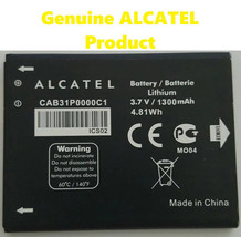 NEW OEM Alcatel  Cab31p0000c1 Battery For Ot-908 Ot-908m Ot-990 Ot-990a 1300mAh - $24.74