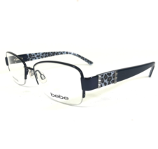 bebe Eyeglasses Frames BB5089 LUVAH GRRRL 414 MIDNIGHT Cheetah Print 53-... - £21.79 GBP