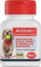 Plus, Mobility, Hip, and Joint Supplement for Dogs, Green-Lipped Mussels and Kri - £58.19 GBP