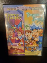 Enchanted Tales Double Feature The Prince and the Pauper &amp; Treasure Island DVD - £3.98 GBP