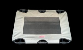Coleman Elevated Pet Cot Bed Gray Mesh Medium Dog Outdoor Camping Portable image 2