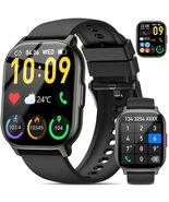 Smart Watch For Women Men Waterproof Fitness Tracker Bluetooth iPhone Sa... - $32.25