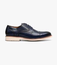 Stacy Adams Wesbridge Cap Toe Oxford Shoes Leather Navy 25713-410 image 8
