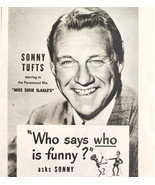 1946 Fleers Candy Coated Peppermint Gum Advertisement Sonny Tufts Actor ... - £15.87 GBP