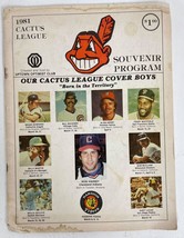 1981 Cleveland Indians Cactus League Program - $19.99