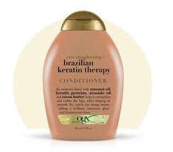 Organix Ever Straightening Brazilian Keratin Therapy Conditioner 13 Fl Oz - £6.31 GBP