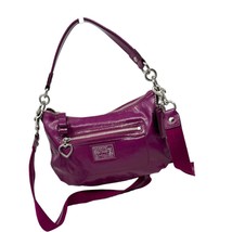 Coach purse Daisy Liquid Gloss Leather Crossbody shoulder Handbag Pink F... - £52.63 GBP