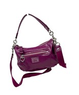 Coach purse Daisy Liquid Gloss Leather Crossbody shoulder Handbag Pink F... - £53.94 GBP