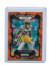 Jaire Alexander 2023 Panini Prizm Orange Ice #109 Green Bay Packers - $0.75