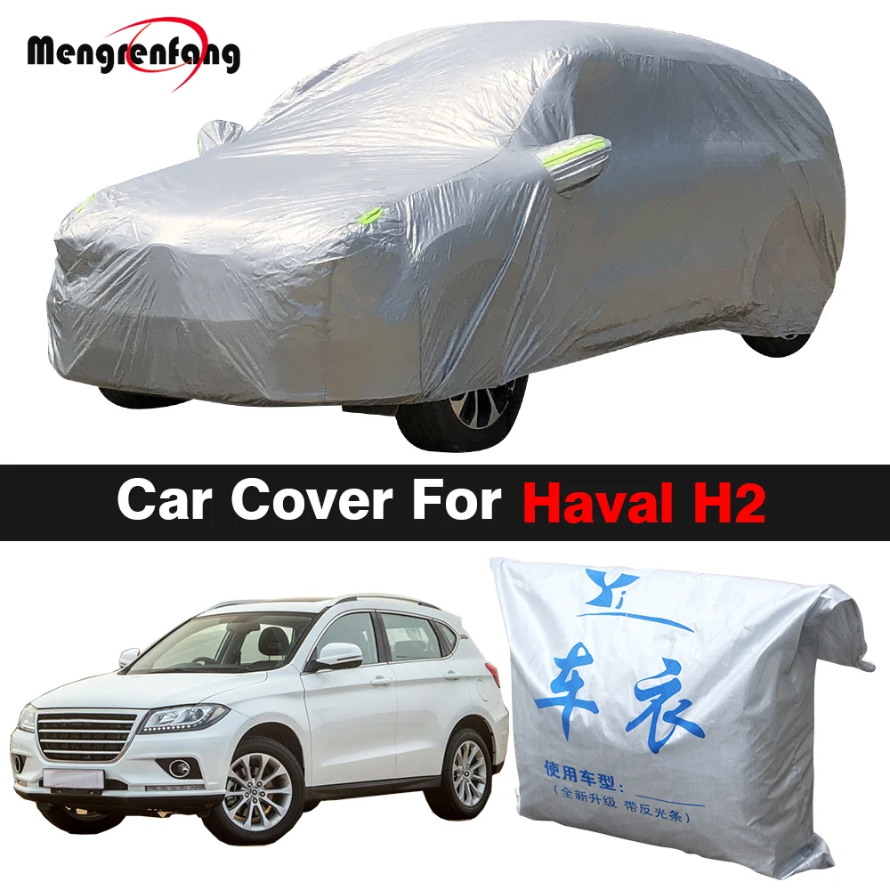 Full Car Cover Outdoor Anti-UV Sun Shade Rain Snow Wind Prevent Cover For Great - £47.38 GBP