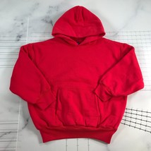 YZY Gap Hoodie Kids Large 10-11 Red Extremely Thick Cotton Kanye West Co... - $37.04