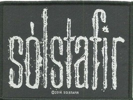 SOLSTAFIR logo 2014 - WOVEN SEW ON PATCH official merchandise - £3.92 GBP