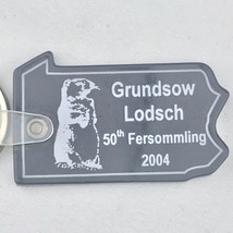 Grundsow Lodsch 50th Fersommiling Keychain - $12.95