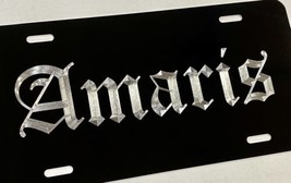 3D Engraved Custom Personalized YOUR Name Diamond Etched License Plate Car Tag - £15.99 GBP